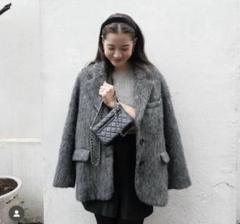 2025年最新】BASEMENTONLINE モヘアシャギージャケットコートの