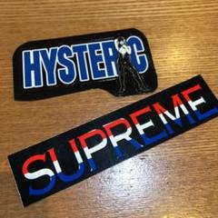 SUPREME &HYSTERIC GLAMOURステッカーセット