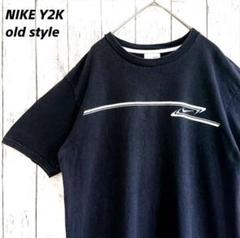 ナイキ★Y2K 刺繍ロゴTシャツ L ヴィンテージ
