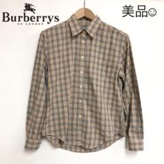 美品 バーバリーズ シャツ チェック ノバチェック レディース ★32870
