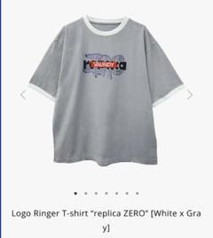 商品詳細ページ | Vaundy ONLINE STORE | 【VAWS limited】Logo Ringer T-shirt “replica  ZERO”[White x Blue]