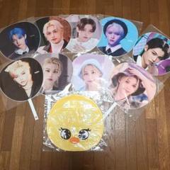 【新品未開封】straykids felix うちわ　うちわカバー