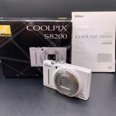 Nikon COOLPIX S8200 ホワイト 箱あり 起動確認済 32のサムネイル