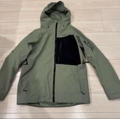 4395 バートン ジャケット AK ゴアテックス 袖切替デザイン 緑 オレンジ 4395 バートン ジャケット AK ゴアテックス 袖切替デザイン 緑