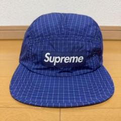 Supreme Contrast Ripstop Camp Cap ロイヤル