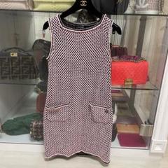 CHANEL シャネル ノースリーブミニワンピース 36 - メルカリ