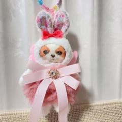 コヤンイサムチョンうさちゃんフリルチューリップバッグアンコちゃん