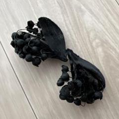 【rico】mame kurogouchi ピアス⚫︎leafブラック rico様専用】mame kurogouchi ピアス⚫︎leafブラック - メルカリ