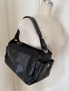 CHANEL シャネル　黒　パリビアリッツ　ワンショルダー　美品のサムネイル