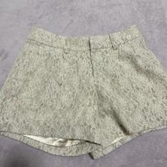 INDEX ホワイト レース ショートパンツ Mサイズ