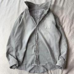 フランクアンドアイリーン 長袖シャツ ダンガリー ルーク ダメージ加工