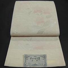 まいづる 琴糸織 袋帯 雪月花 雪輪 楓 金糸 正絹 六通 まいづる 琴糸織 袋帯 雪月花 雪輪 楓 金糸 正絹 六通
