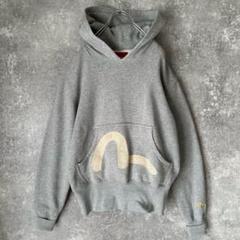 値下げ】エビス グレー フード付き パーカー