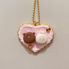 【受注生産】ハンドメイド べあらびシリーズ フェイクスイーツキーホルダー