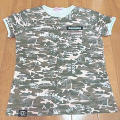 美品♡ブルークロスガールズ カットソー 160 ちびゾー