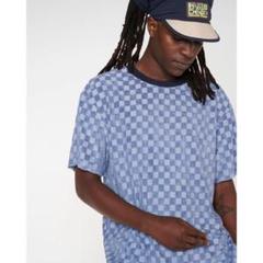 BRAIN DEAD CHECK BURNOUT T-SHIRT Lのサムネイル