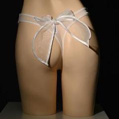 ☆新品☆【メンズバックリボン付きtバック】セクシーtバック　ぞうさんパンツ