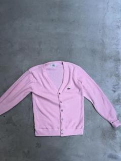 Lacoste beams ピンク カーディガン AF024PL