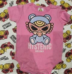 ヒスミニ くま ロンパース ピンク 2way ☆ HYSTERIC MINI - 【ほぼ未使用】hystericmini ヒスミニ アウター
