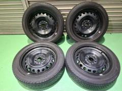 トヨタラクティス純正スチールホイールに新車外しタイヤが付いた