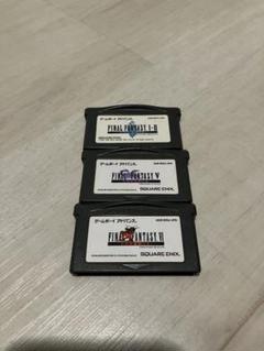 GBA ファイナルファンタジー Ⅰ Ⅱ Ⅴ Ⅵ ３本セット