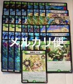 青緑ジャイアント　デッキ　超重竜 ゴルファンタジスタ　チアスカーレット アカネ