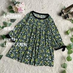 美品　レリアン　Leilian ホワイトレーベル　　　　　 13＋　チュニック チュニックブラウス【Leilian WHITE LABEL】|レリアン
