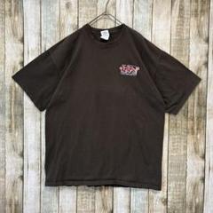 H76 USA古着 LuLu's カフェTシャツ L GILDAN製 ギルダン