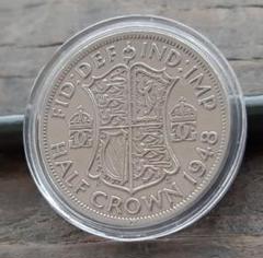 外国銀貨　英銀貨　ハーフクラウン銀貨　1820年 イギリス 1887 ヴィクトリア ハーフクラウン 銀貨 NGC MS65