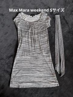 MaxMara WEEKEND ストライプ 半袖チュニック S used