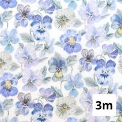 リバティ シンクオブミー ユザワヤ別注 ブルー 3m×110㎝幅