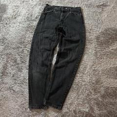 USA製 90s リーバイス Levi's 550 後染め ブラックバギーデニム