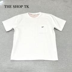 ザショップティーケー　半袖Tシャツ(M)ワンポイント　カジュアル　ストレッチ