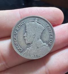 ニュージーランド 1934年 銀貨 コイン 古銭 - メルカリ