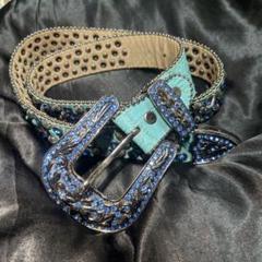 ヘルメティッククラウンベルト　hermetic HERMETIC (ヘルメティック)商品ページ - Cross Crystal Belt