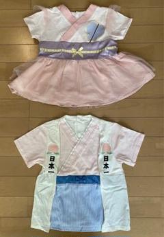 ★futafuta フタフタ なりきり トップス 七夕 織姫・桃太郎 2点★