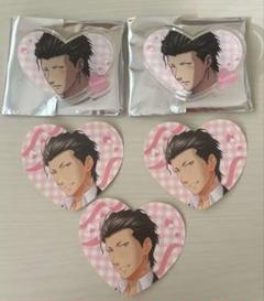 ときメモGS3 桜井琥一 アクリルバッジ ときめきステッカー