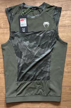 Venum G-Fit Air☆ヴェナム ノースリーブラッシュガード オリーブL