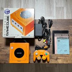 ゲームキューブ　GAMECUBE　オレンジ　本体　動作品　箱セット　⑧ 任天堂 ゲームキューブ GC GAMECUBE 本体 オレンジ ニンテンドー