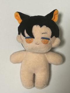 自作ぬいぐるみ　黒猫の男の子
