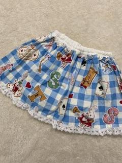 シャーリーテンプル ワンピース スカート アリス 不思議の国のアリス 120 ♡New Arrival News♡アニバーサリーアリスプリントシリーズ発売