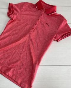 ★美品　PUMA GOLF プーマゴルフ　半袖ポロシャツ　レディース　M