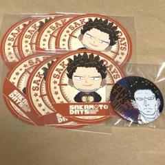 サカモトデイズ　タワレコ　アクキー　缶バッジ　コースター　まとめ サカモトデイズ タワレコ 缶バッジ コースター ルー - メルカリ