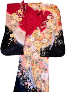 D534 振袖　辻ヶ花　絞り　ピンク　正絹　着物　袷　極美品 楽天市場】辻ヶ花 振袖の通販