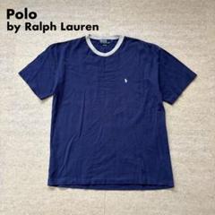 90s POLO Ralph Lauren ラルフローレン tシャツ ネイビー