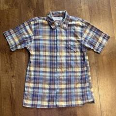 00s CHAPS RALPH LAUREN 半袖シャツチェック柄速乾　Mサイズ
