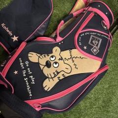 Kolwin コルウィンキャスター付きキャディバッグ 3.6Kgゴルフバック Kolwinコルウィン レディースゴルフバッグ キャディバッグ