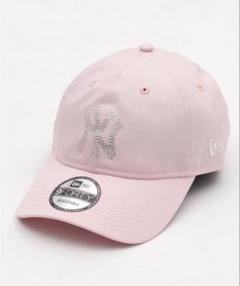 超レアNEWERA　9FORTY　linestone ニューエラ　キャップピンク