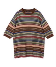 7/28 発送　CABaN マルチボーダークルーネックTシャツ 7/28 発送 CABaN マルチボーダークルーネックTシャツ - メルカリ