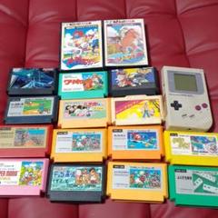 ファミコンソフト16本まとめ売り ゲームボーイ